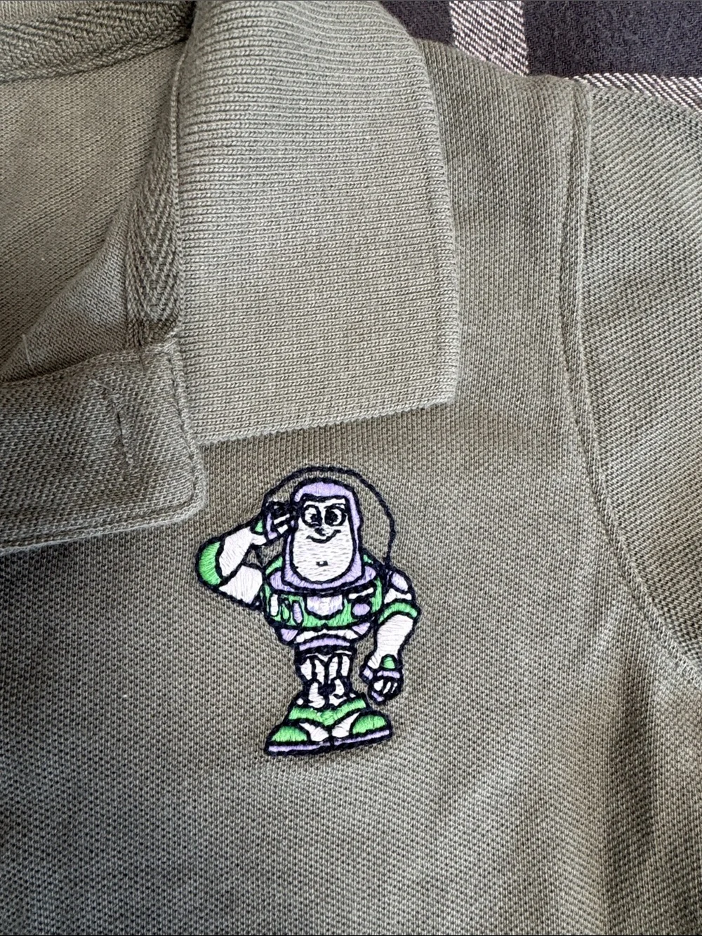 NWOT GAP Olive Green Boys' Buzz Lightyear Polo